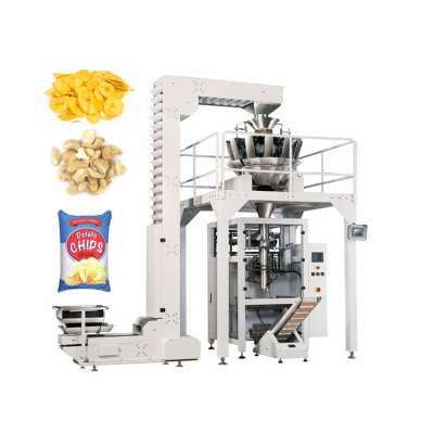 Foshan Nitrogen Filling Automatic Pouch Snack/Cashew Nut/Potato Chips Packing Machine